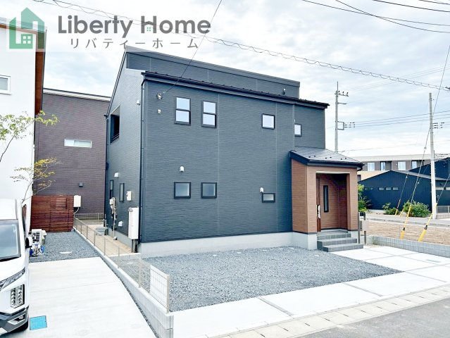 ひたちなか市東石川第13　新築戸建　5号棟の外観