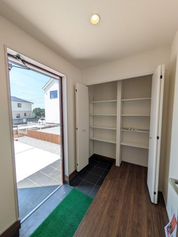 【収納】 | リーブルガーデン.S前橋市富士見町小沢ー③ | 大容量のシューズクローク♪