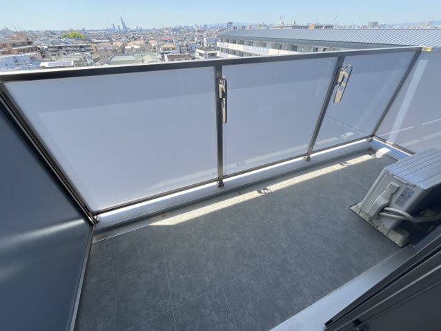 キャンバスヴィレッジ大阪近大前Ⅱのバルコニー