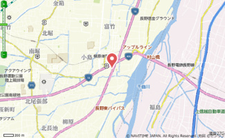 【地図】 | 長野市柳原一棟アパート