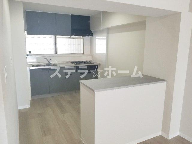 クローバーハイツ森小路1号棟のキッチン|使いやすいキッチンです