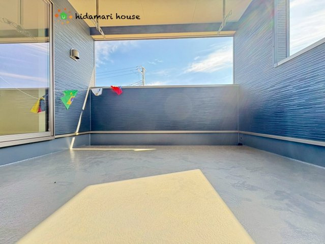 川島町伊草第2　新築戸建　クレイドルガーデン04のバルコニー