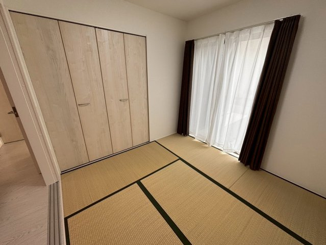 菊池郡大津町引水／30号棟の和室|和室があれば、来客や子供用のスペースとして活躍します。