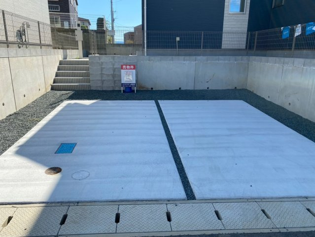 菊池郡大津町引水／30号棟／の駐車場|駐車スペースは２台分。