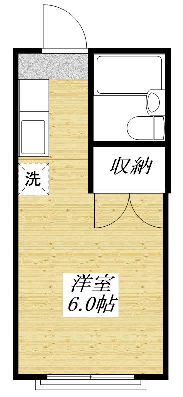 セントラルコーポN館の間取り