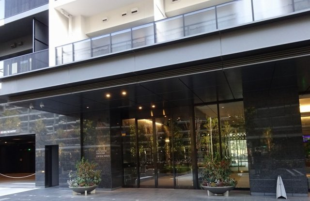 シティタワーズ東京ベイセントラルタワーのエントランス