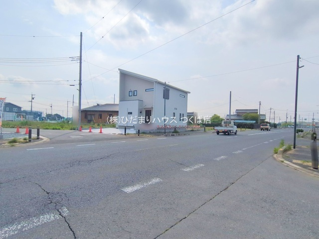【前面道路含む現地写真】 | 取手市青柳　新築戸建　8号棟