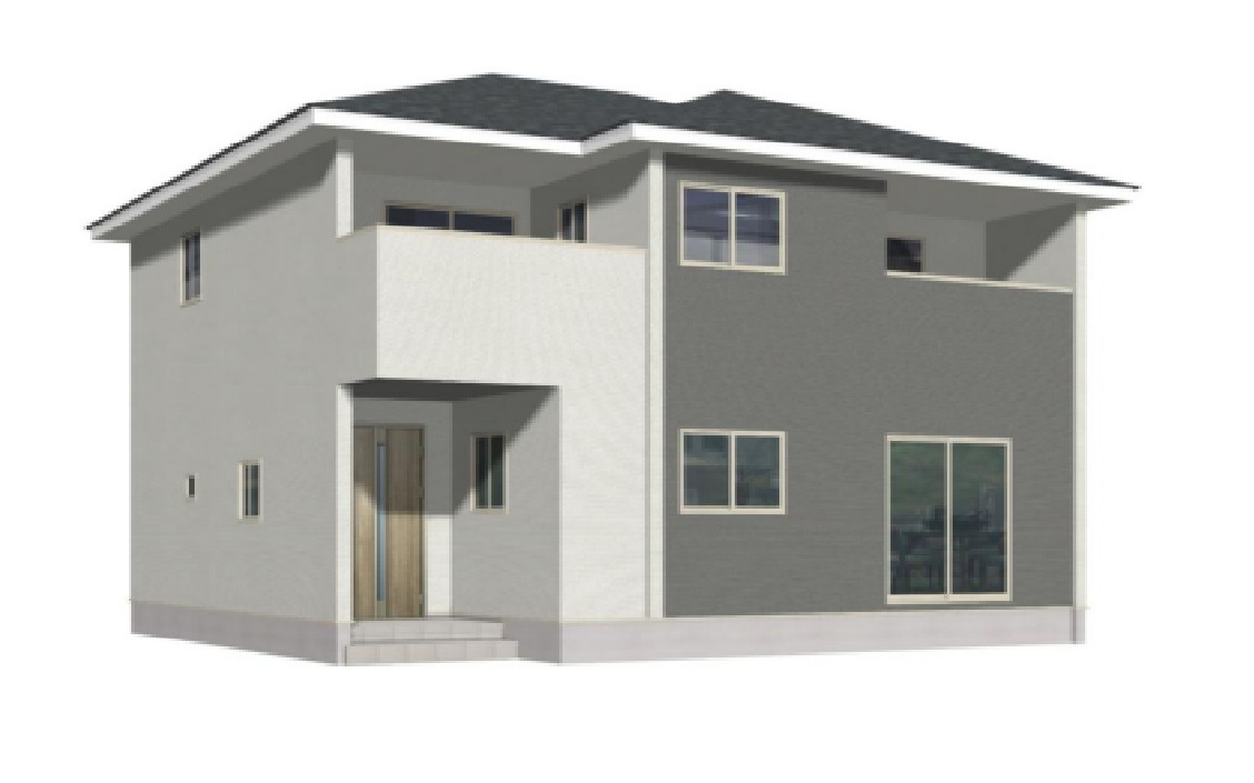 URBAN　STYLE甘楽町福島1期の外観パース|外観パースです