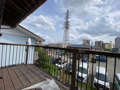 【バルコニー】 | 【5LDK】　土浦市東崎町　中古戸建