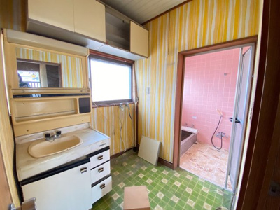 【洗面所】 | 【5LDK】　土浦市東崎町　中古戸建