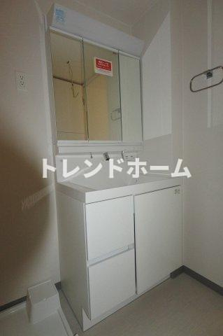 エルデ北堀江の独立洗面台|選べる家電プランあり！！