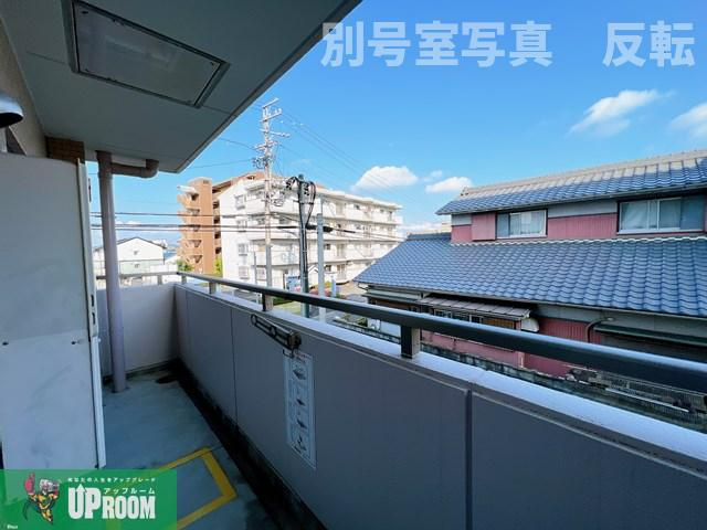 王子ホームズ春日井のバルコニー