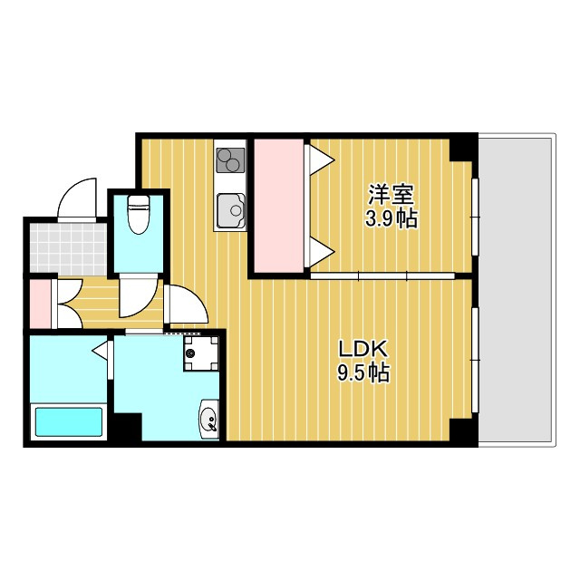 クレールメゾン向丘の間取り