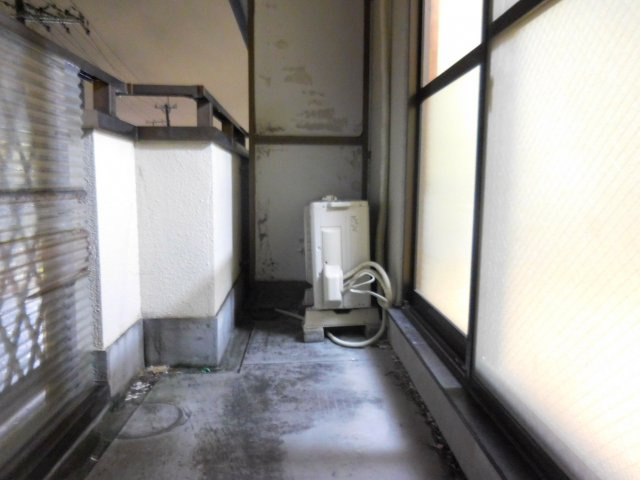 ハイツ五百住のバルコニー