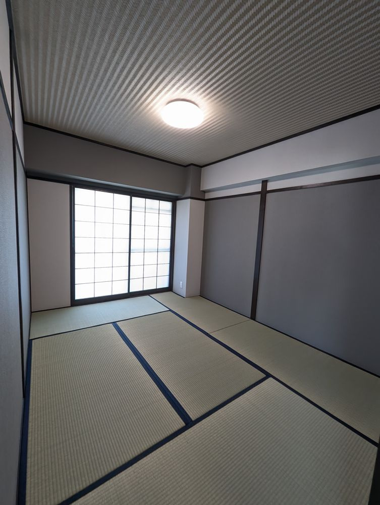 一光ハイツ尾頭橋の和室|和室（南）