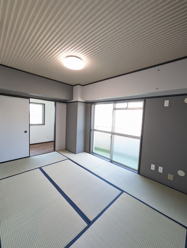 一光ハイツ尾頭橋の和室|和室（北）