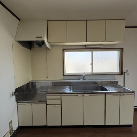 桜木ハイツ１号棟のキッチン