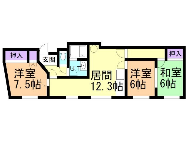 高崎ビルの間取り
