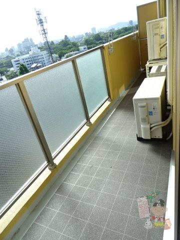 ピアホーム森下町のバルコニー