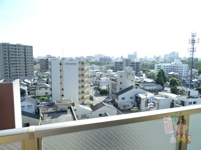 ピアホーム森下町のバルコニー