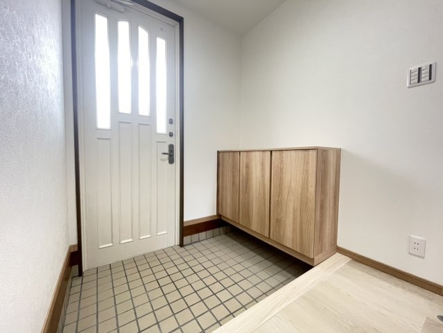 富士が丘６丁目　中古戸建の玄関