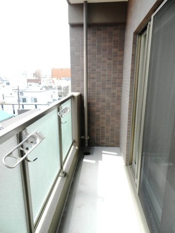 サンヴェール中央のバルコニー