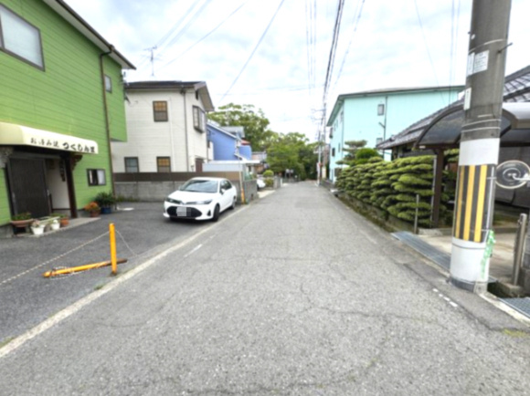 阪南市箱作　売り店舗付き住宅の周辺|前面道路幅員約５ｍ