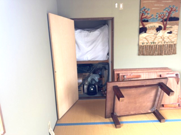 阪南市箱作　売り店舗付き住宅の収納