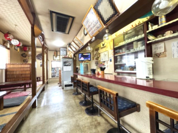 阪南市箱作　売り店舗付き住宅のその他|カウンター席