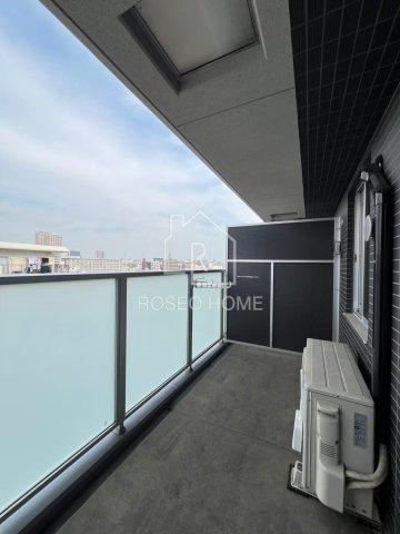 スワンズシティ大阪城ノースのバルコニー