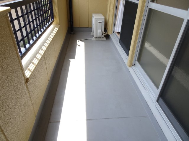 アベニューカサギ514のバルコニー