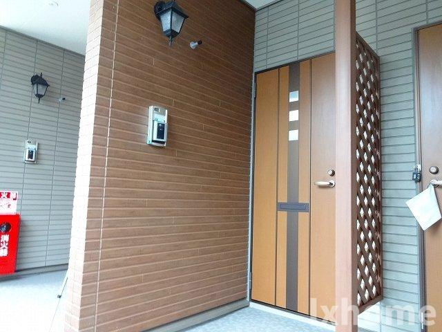 アルドール郡山の玄関