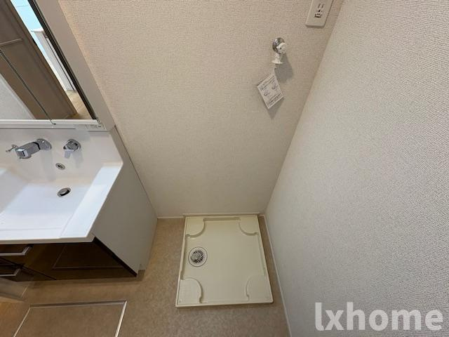 M. bonitoの洗面所|脱衣スペースもあります