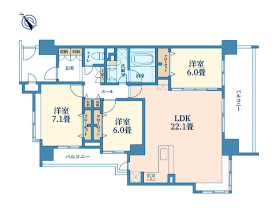 【間取り】 | ★仲介手数料無料★ブラウトリエ（総戸数428戸ビッグコミュニティ）