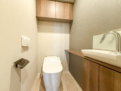 プラウドタワー亀戸クロスゲートタワー棟のトイレ