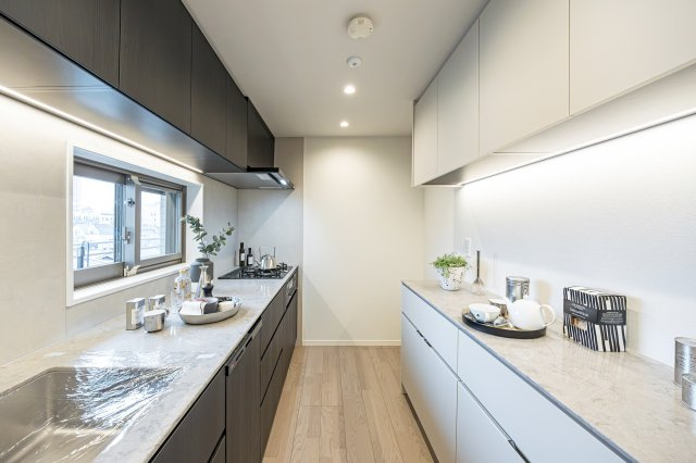 神楽坂パークハウスのキッチン
