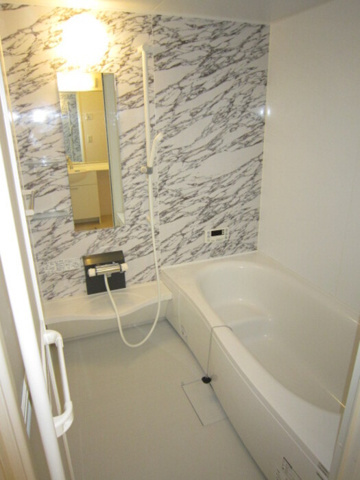 熊本市南区田迎２丁目のアパートの浴室