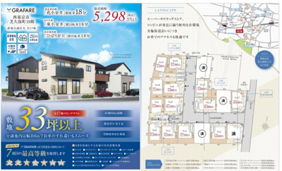 【その他】 | 【GRAFARE】芝久保町19期　全17区画 | □売主作成による販売用の図面(マイソク)です。この図面には売主の工夫(お客様へ本物件のメリットをうまく伝えられる様)が良く表れています。□