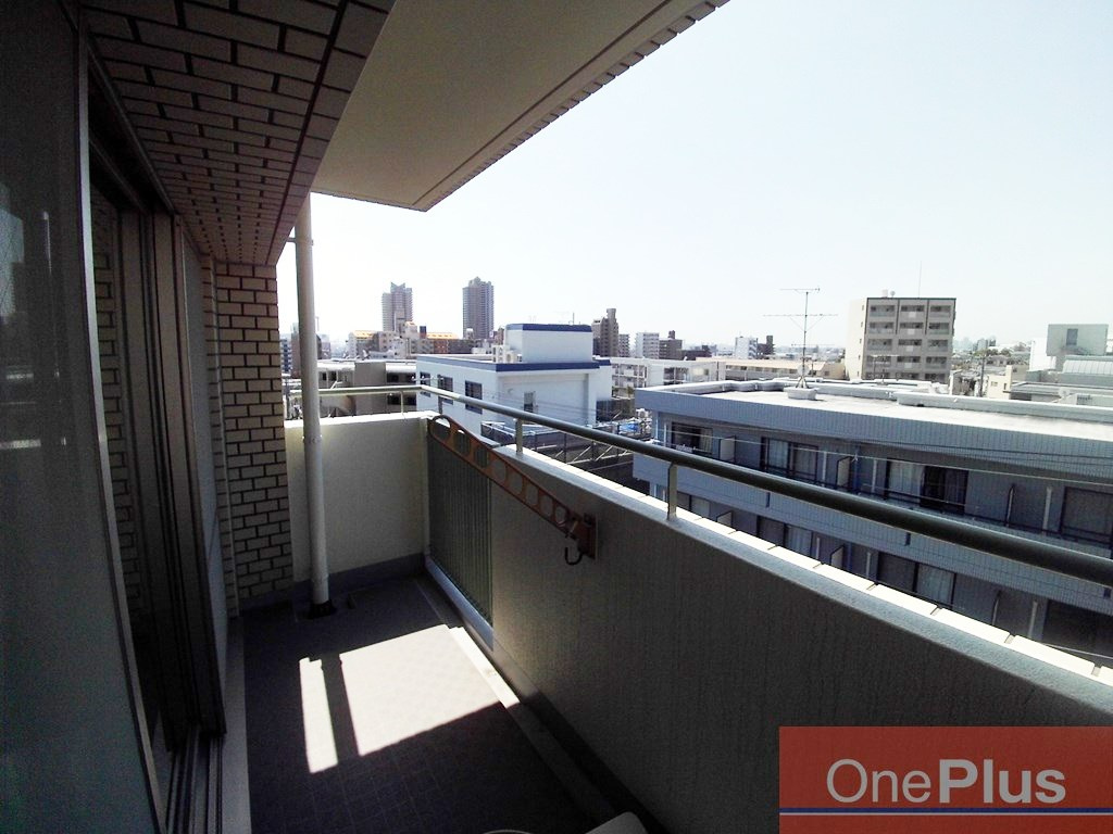 パーク・ハイム六甲八幡町のバルコニー