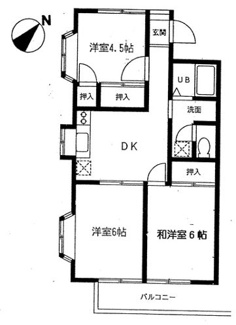 【間取り】 | サン＆グリーンＡ棟