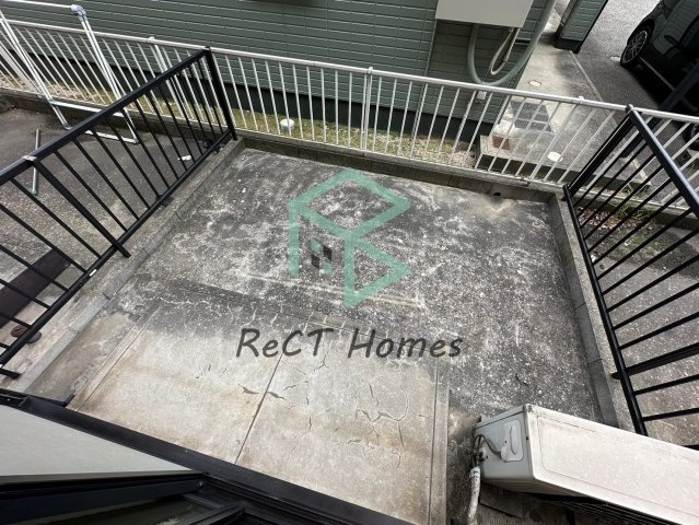 姫路市亀山１丁目のハイツの庭