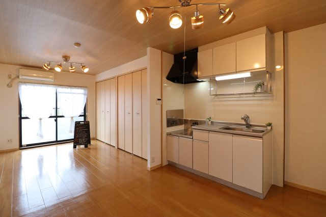 グランドール広見の居間・リビング|おしゃれなリビングです