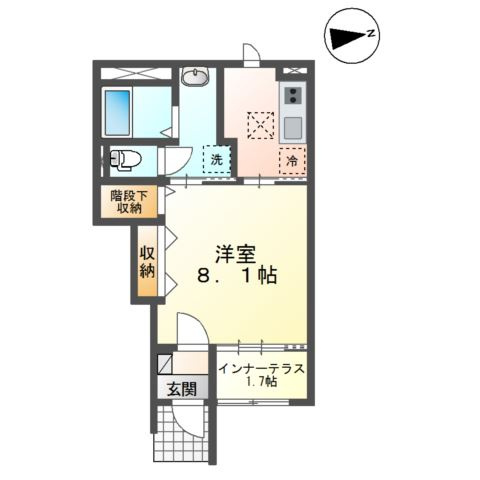 アラ・ミゾンの間取り