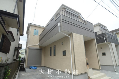 【外観】 | 綾瀬市上土棚北2丁目 新築戸建て 全2棟【仲介手数料無料】 | 建物完成しました！！内見可能です♪