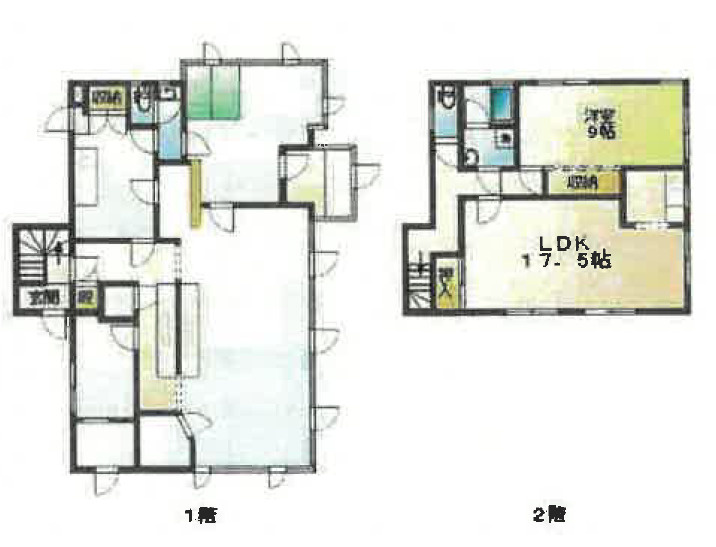 ６５４４７　美濃市千畝町店舗付住居