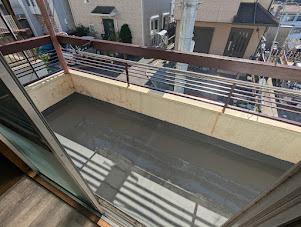 妙法寺戸建のバルコニー|陽当たり良好なバルコニーです