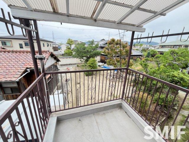尼崎市西昆陽３丁目の一戸建てのバルコニー