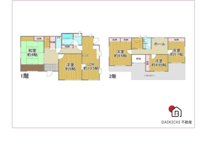 【間取り】 | 熊谷市新堀　中古戸建