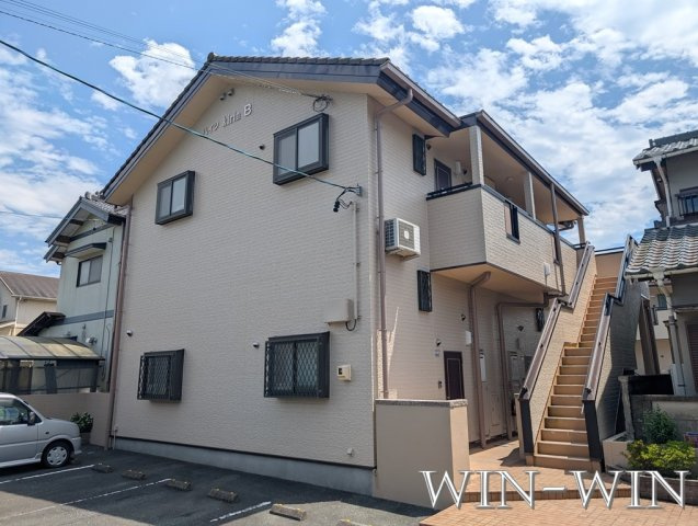 ハイツkirin B棟の外観|イメージ（同施工会社同一モデルの写真です）