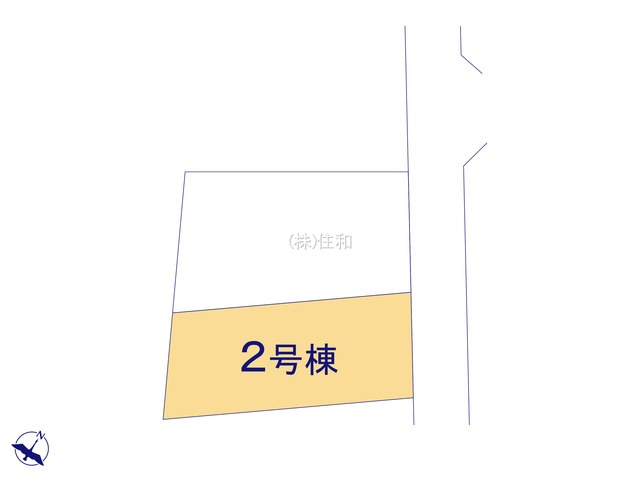 【新築分譲住宅】川越市藤間第６の区画図